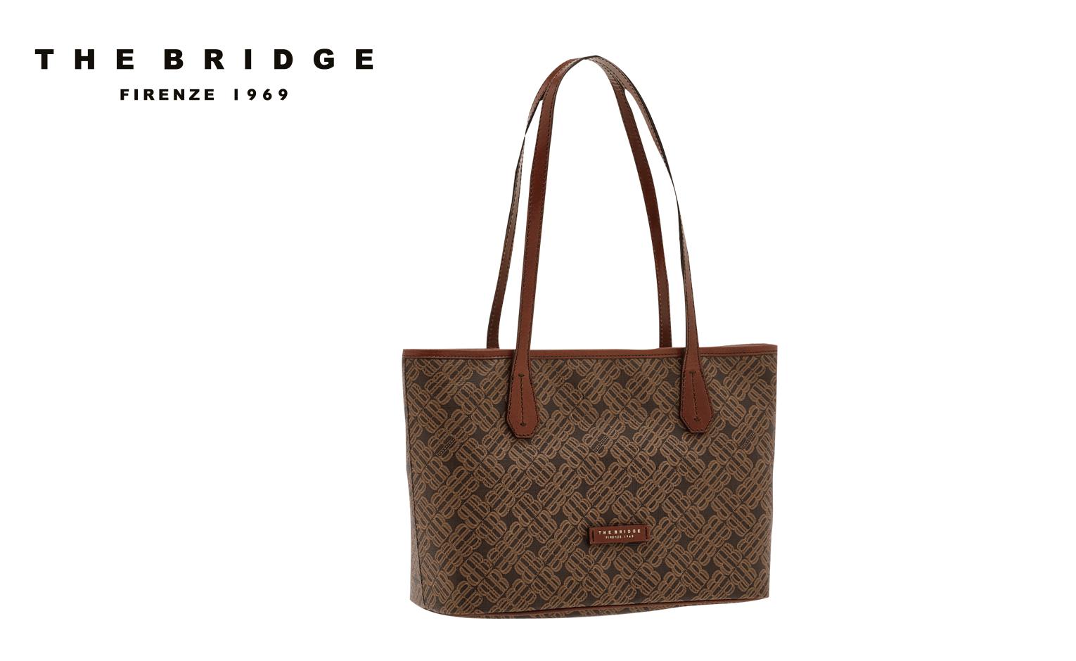 BORSA DONNA A SPALLA DOPPIO MANICO THE BRIDGE