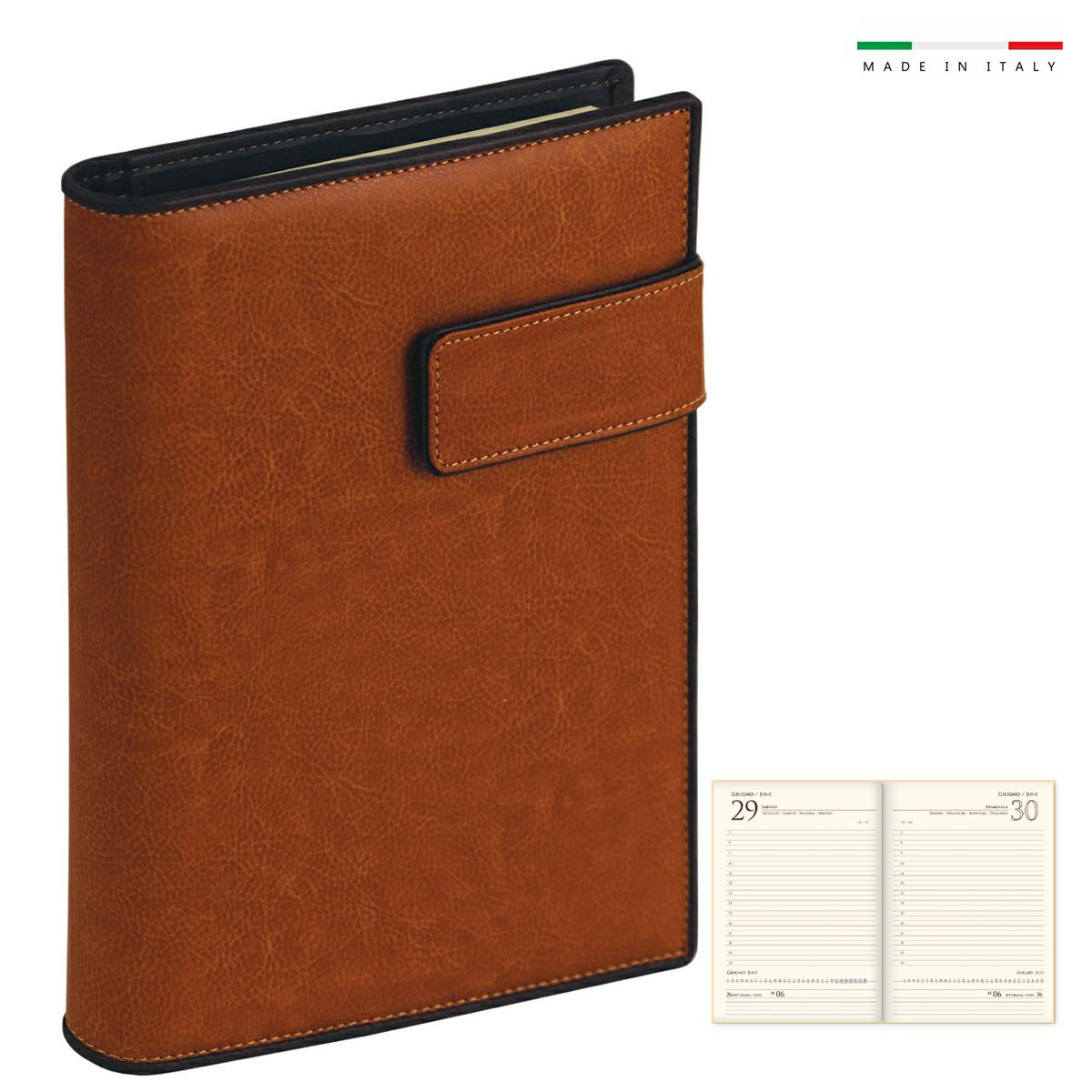 AGENDA PORTAFOGLIO GIORNALIERA IN IGUANA THERMO 17×24 SD/S