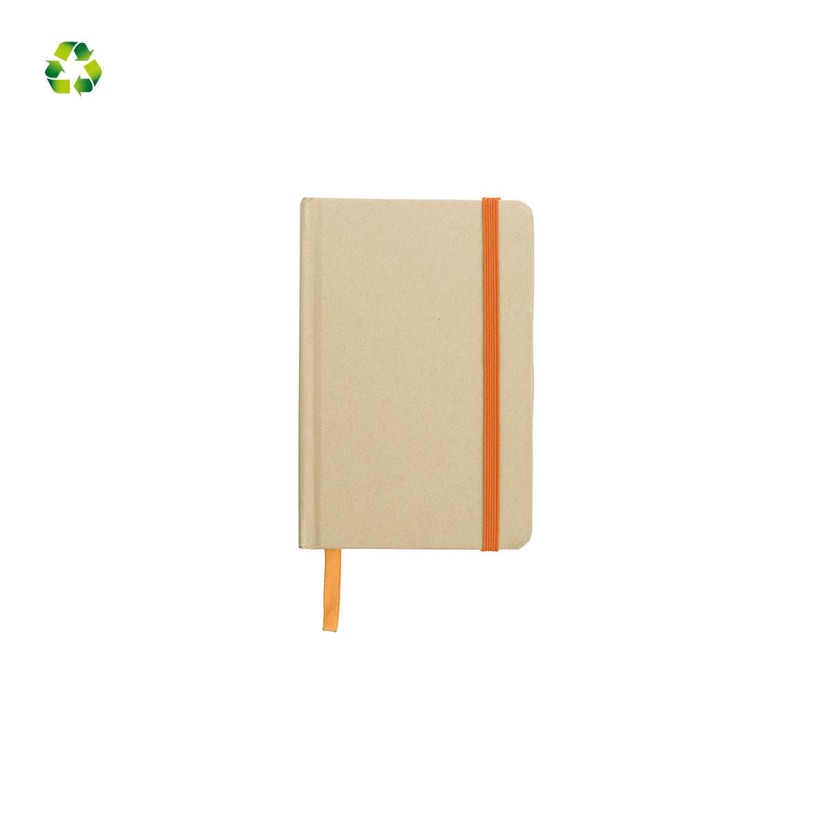 TACCUINO IN CARTA RICICLATA A6 PAGINE A RIGHE