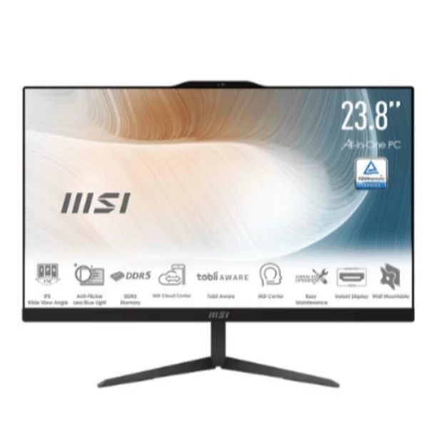 MSI PC AIO 23,8 BLACK Intel Core 5 120U 16GB 512GB SSD WIN 11 PRO