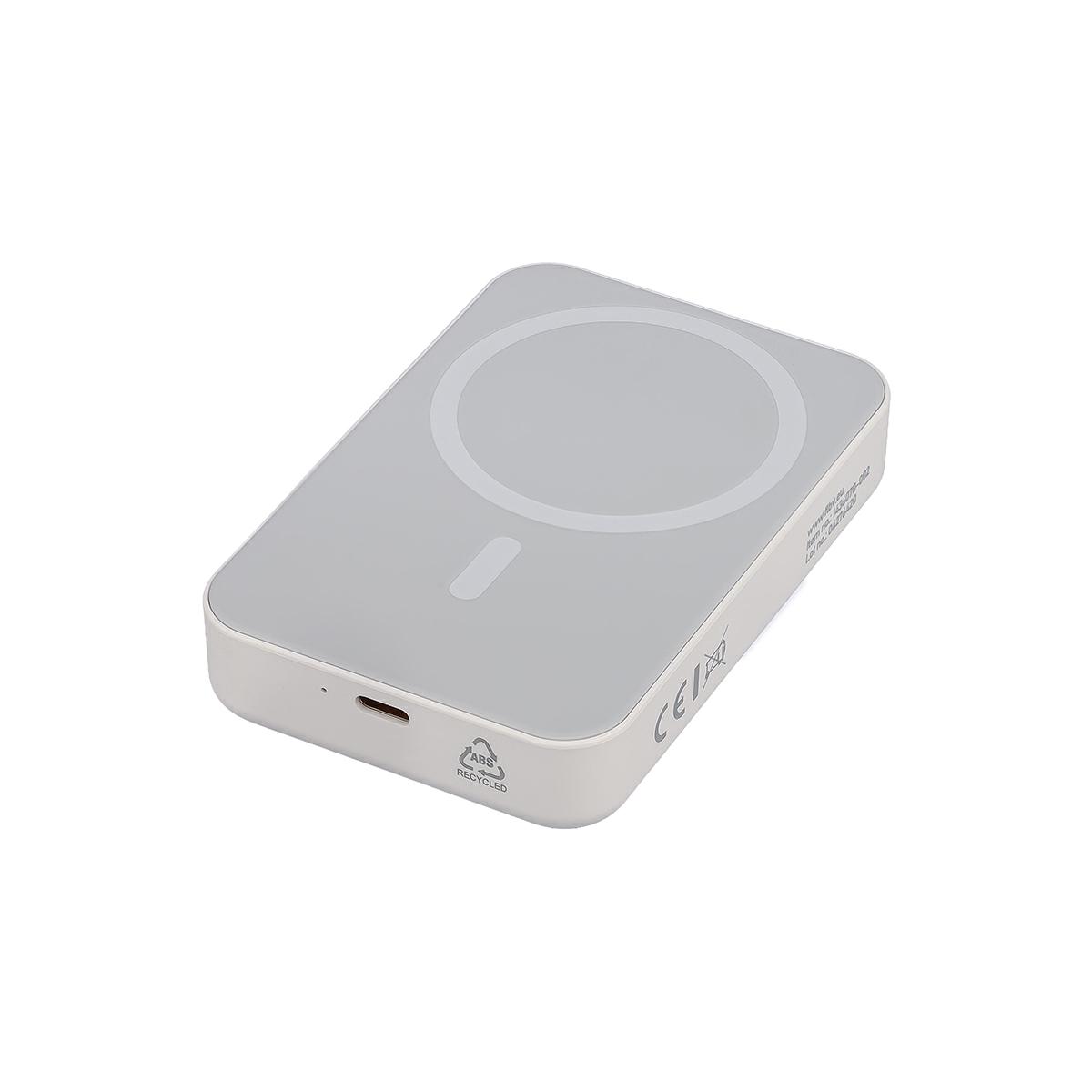 POWERBANK  WIRELESS10000 MHA IN ABS RICICLATO