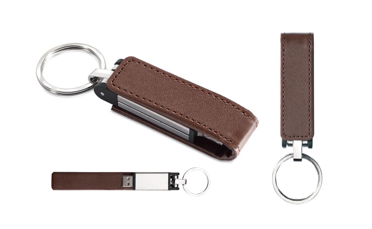 PORTACHIAVI USB IN METALLO 16 gb