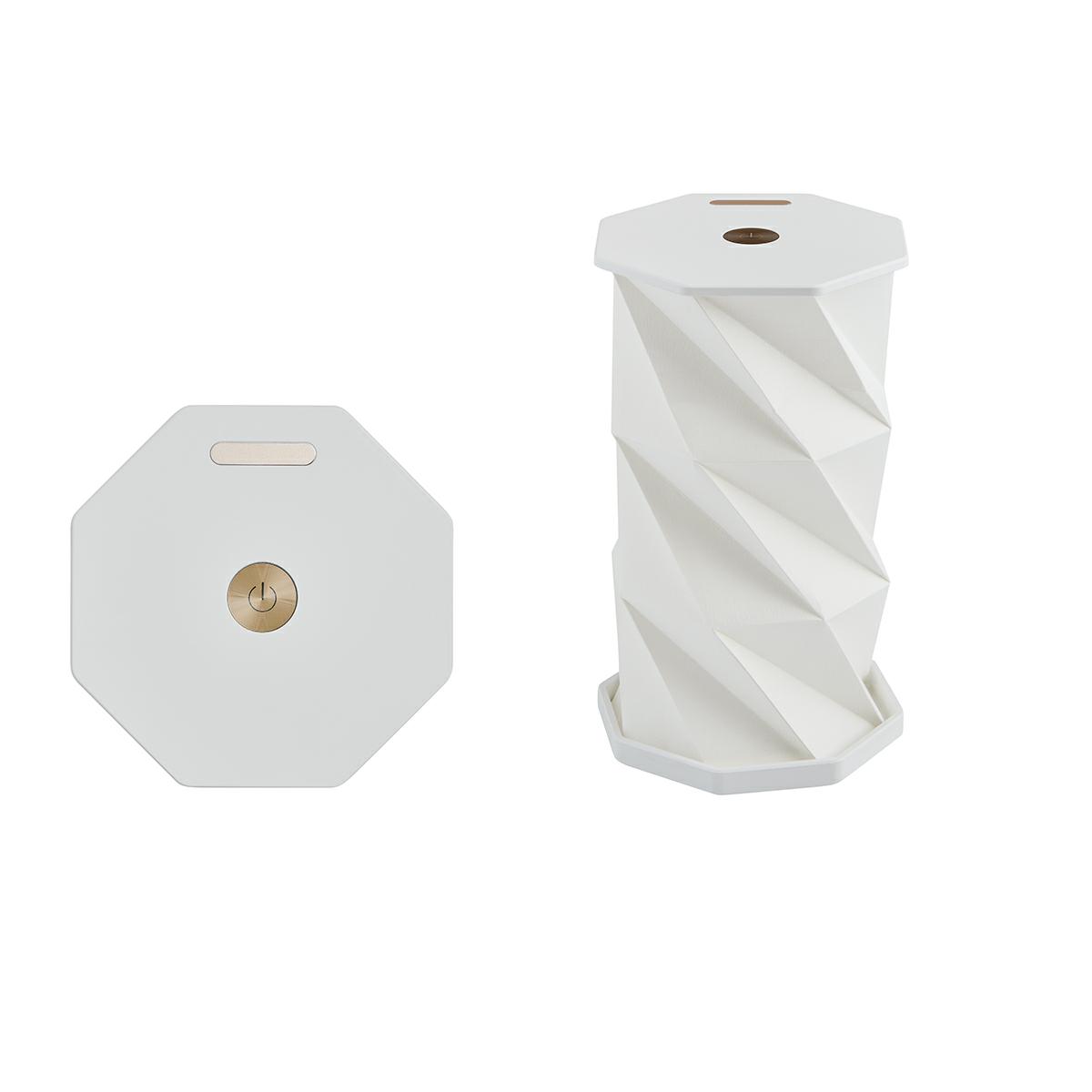 LAMPADA DA TAVOLO PIEGHEVOLE IN ABS E CARTA