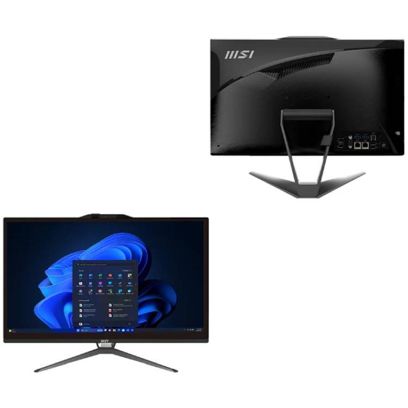 MSI PC AIO 21,5 BLACK TOUCH i5-14400 16GB 512GB SSD WIN 11 PRO