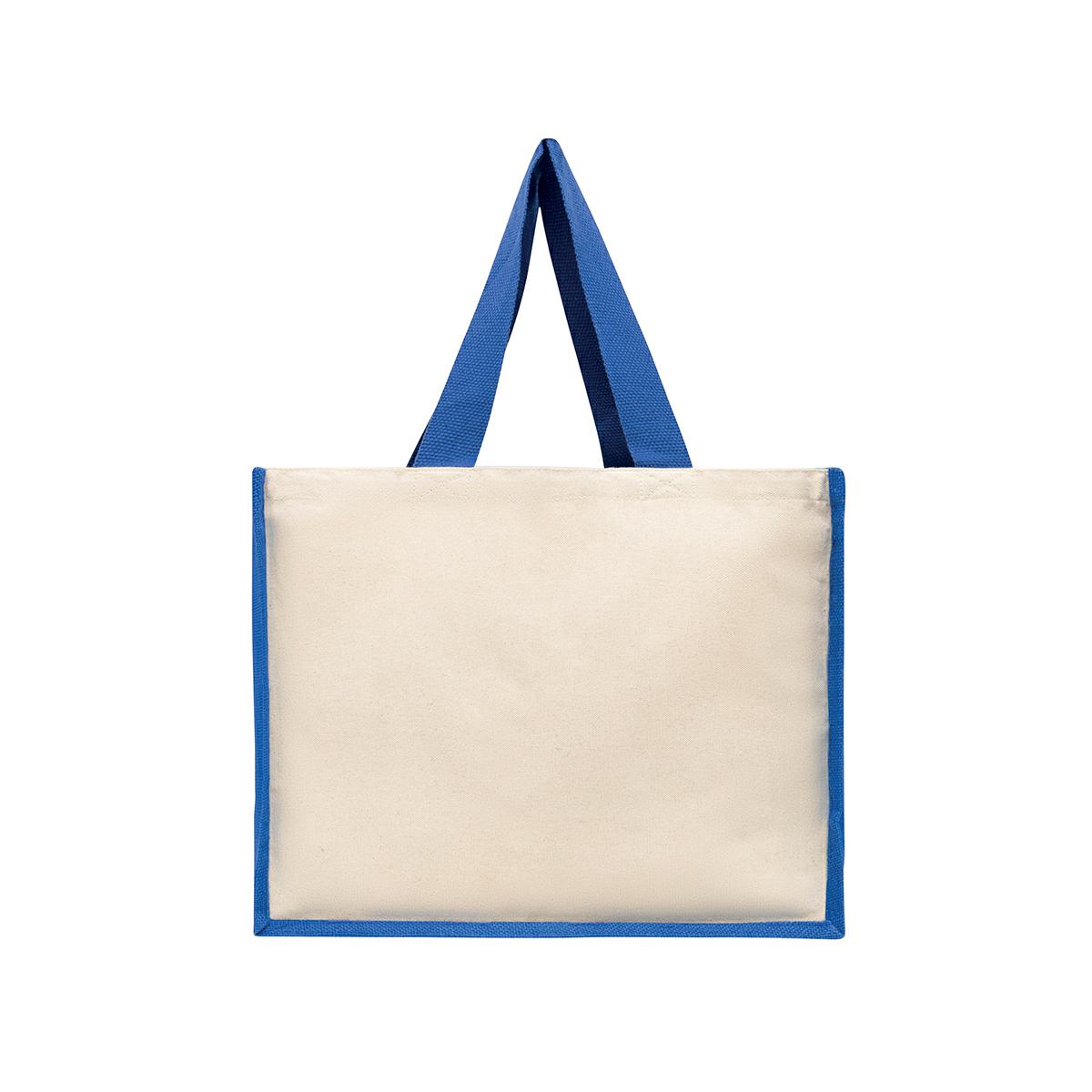 SHOPPER IN JUTA E TELA 42x33x19