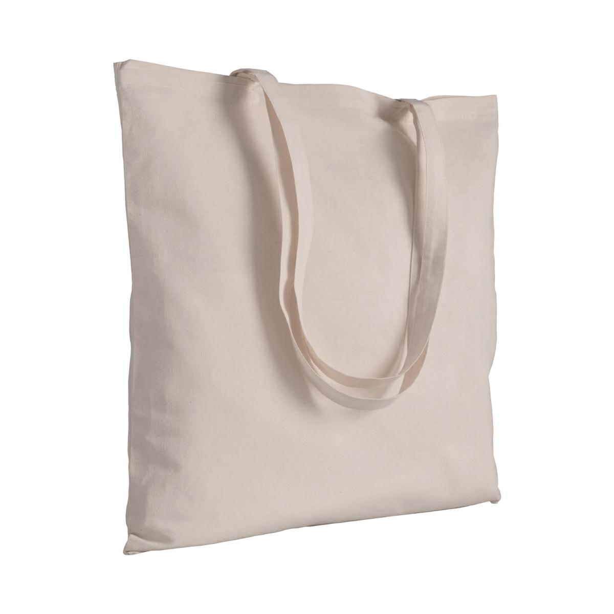 BORSA SHOPPING IN COTONE 180 GR.MANICI LUNGHI