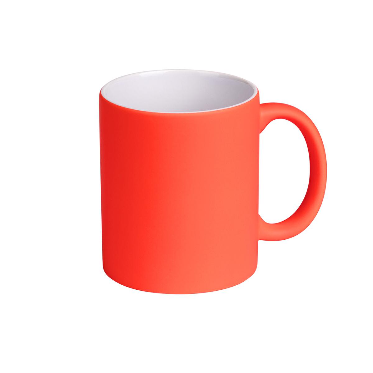 TAZZA IN CERAMICA FLUORESCENTE