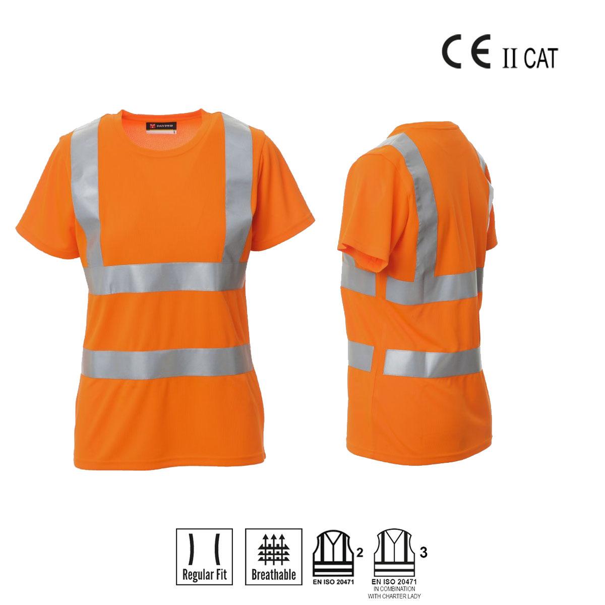 AVENUE LADY T-SHIRTGIROCOLLO ALTA VISIBILITA’ PAYPER