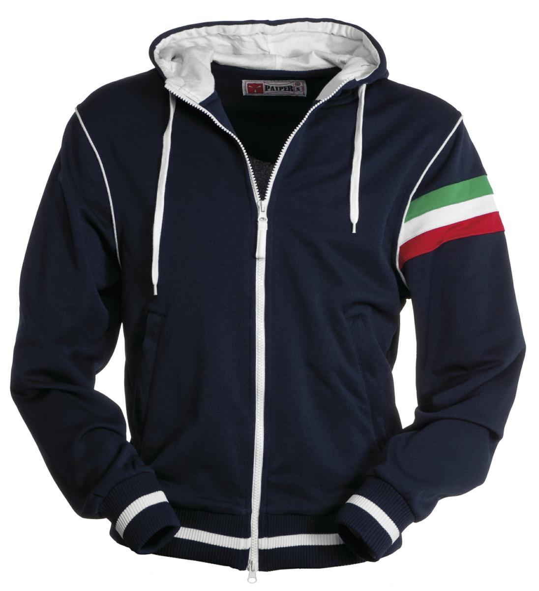 NEVADA FELPA ZIP INTERA CON CAPPUCCIO PAYPER