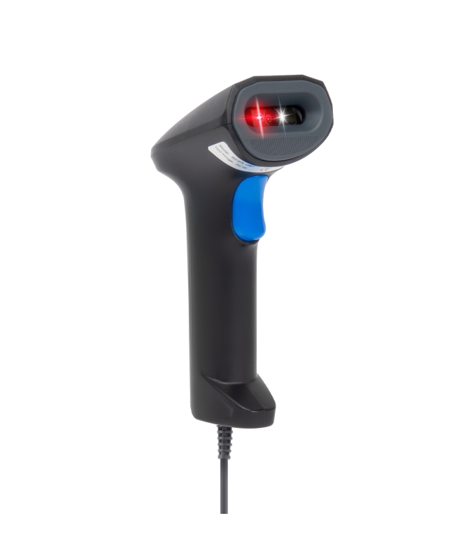 VULTECH LETTORE PISTOLA BARCODE SCANNER LASER USB 1D 2D, SENSORE L