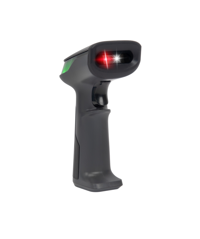 VULTECH LETTORE PISTOLA BARCODE SCANNER LASER WIRELESS 2.4GHZ E BLUETOOH 1D 2D, SENSORE P