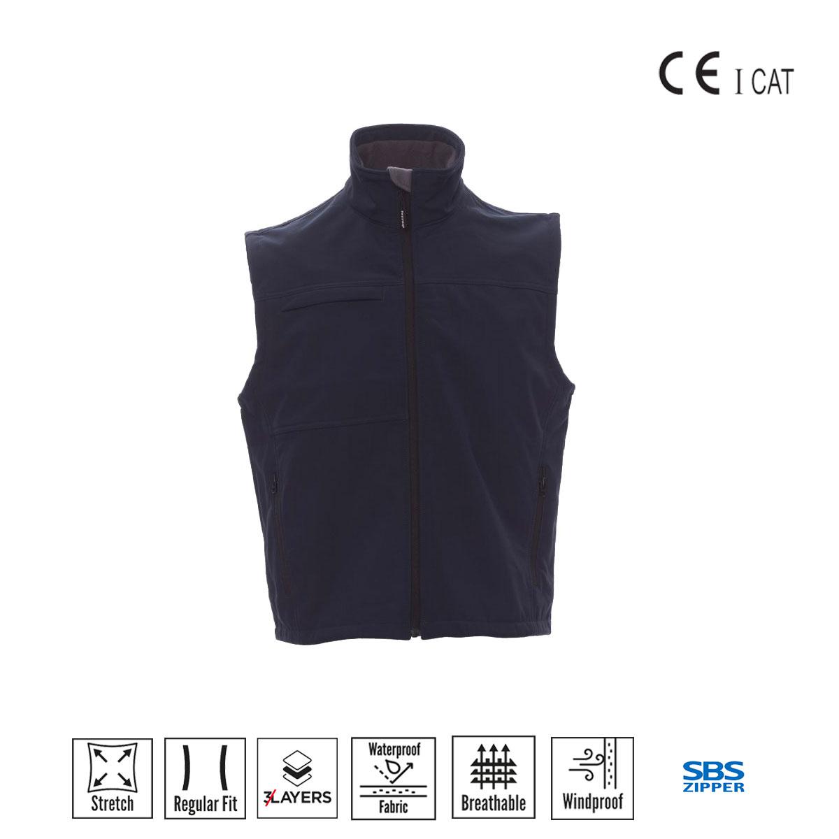BERING GILET ERGONOMICO CON ZIP INTER PAYPER