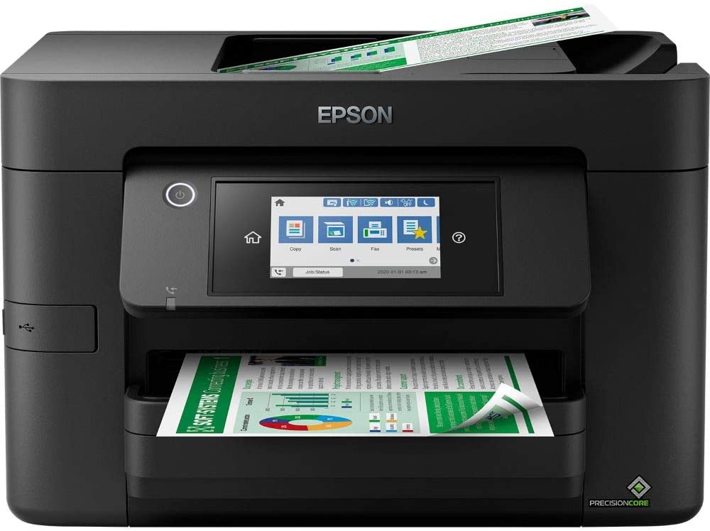 EPSON MULTIFUNZIONE INK A4 COLORE, WF-4820DWF, 12PPM 4800X2400DPI, FRONTE/RETRO, USB/LAN/WIFI, 4 IN 1