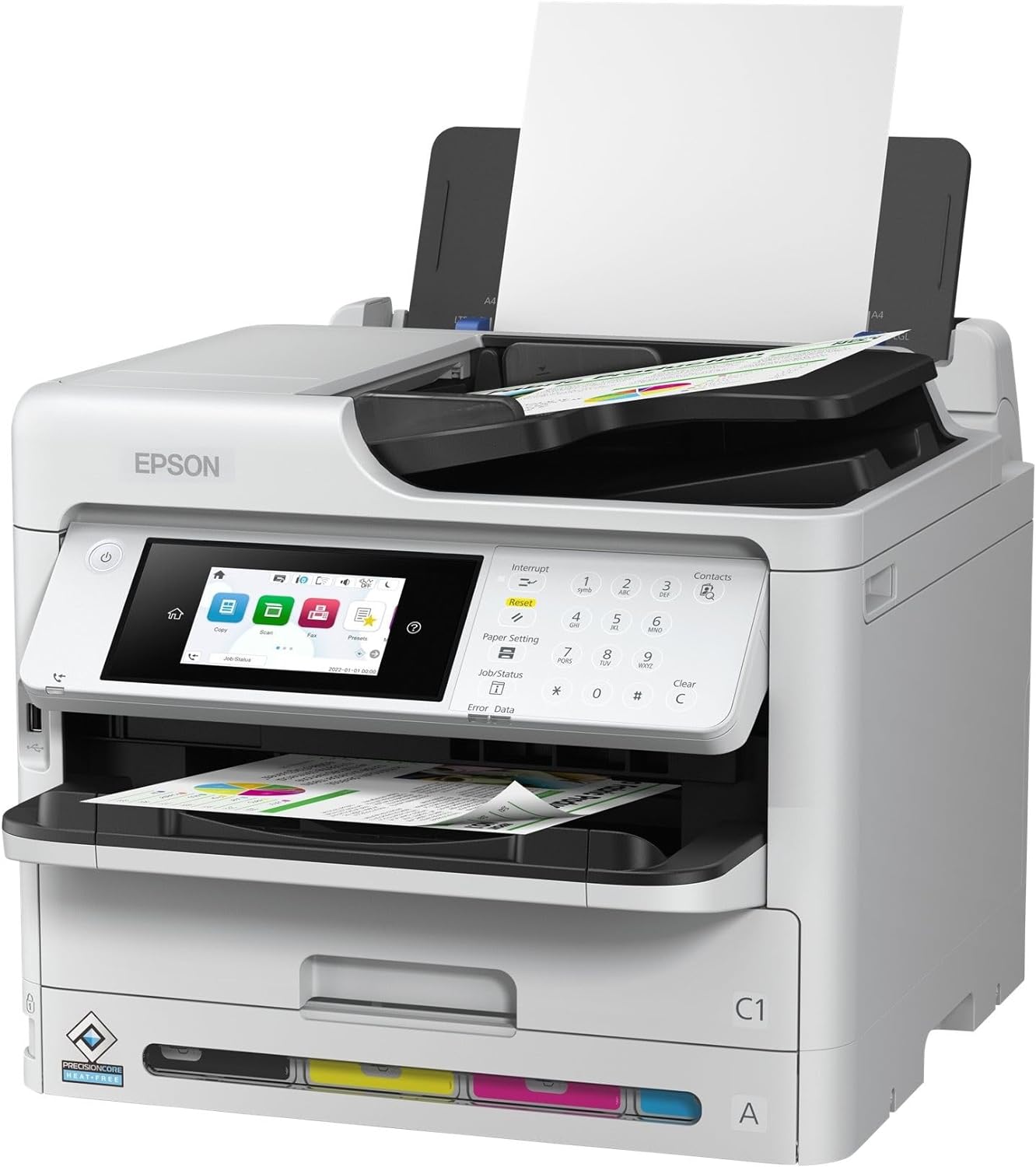EPSON MULTIFUNZIONE INK A4 COLORE, WF-C5890DWF, 25PPM, FRONTE/RETRO, USB/LAN/WIFI, 4 IN 1