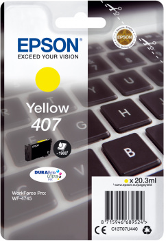 EPSON CART. INK GIALLO PER WF-4545, 407 L