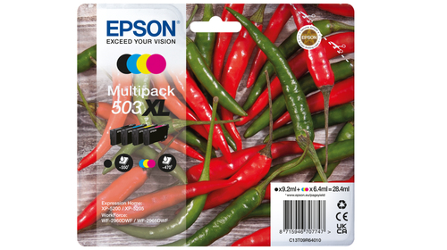 EPSON CART INK  PEPERONCINO, 4-COLOURS 503XL