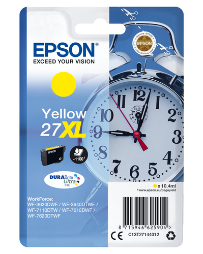 EPSON CART. INK GIALLO 27XL SERIE SVEGLIA PER WF-7620