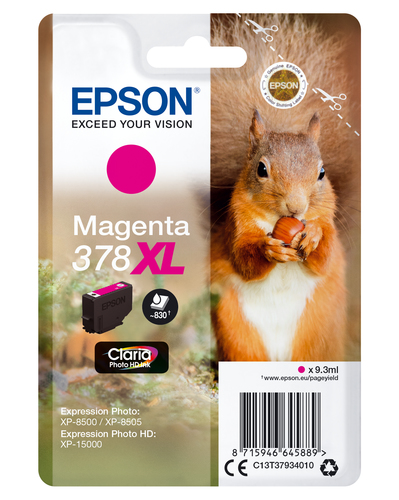 EPSON CART INK INK MAGENTA SCOIATTOLO 378XL