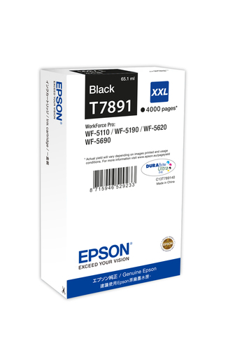 EPSON CART INK NERO XXL PER WF-5100-51900-5620-5690-XXL, SERIE TORRE DI PISA