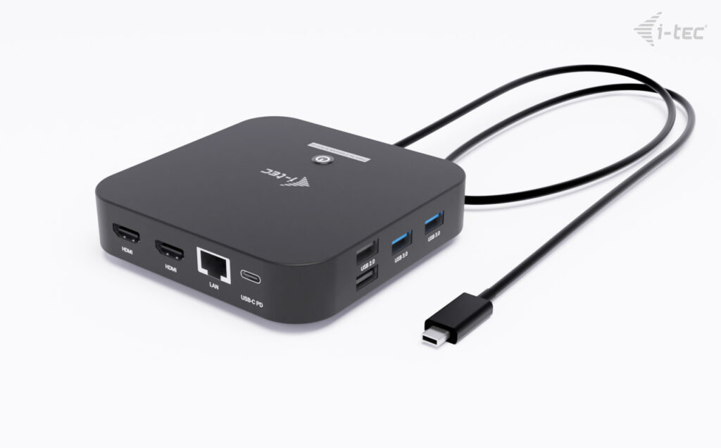 I-TEC DOCKING STATION USB-C DUAL HDMI CON POWER DELIVERY 100 W