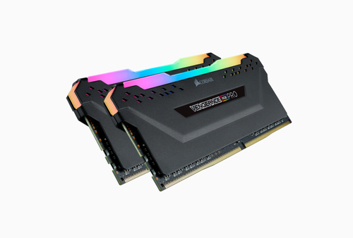 CORSAIR RAM VENGEANCE RGB PRO 32GB 2X16GB DDR4 3200 PC4-25600 C16 1.35V DESKTOP MEMORY – BLACK