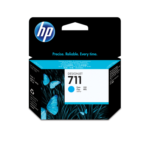 HP CART INK CIANO PER PLOTTER T120 – T520 N. 711