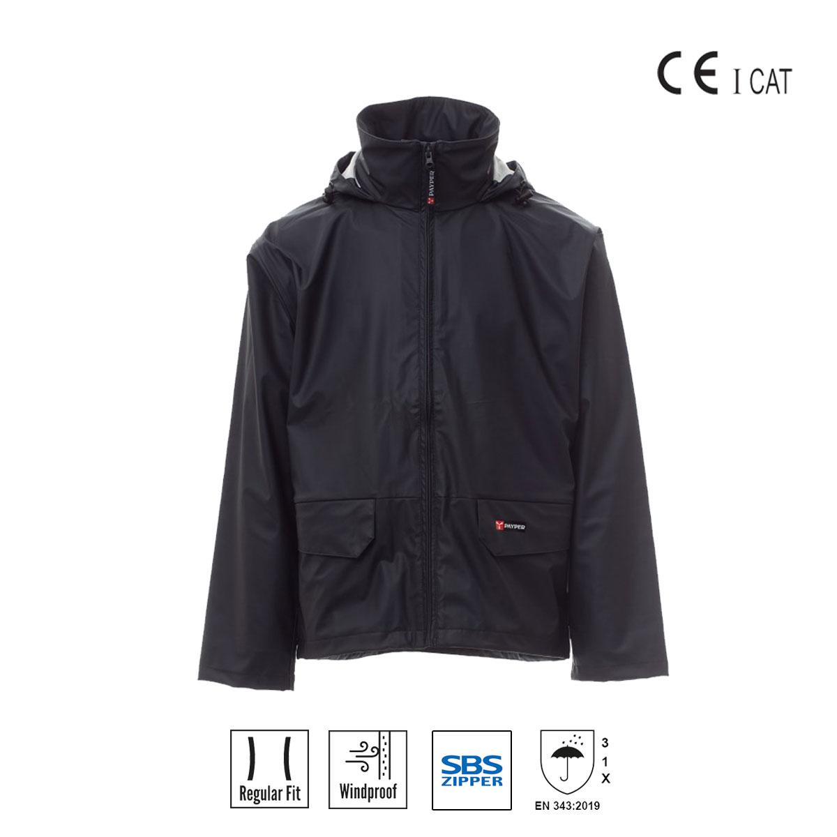 DRY-JACKET Giacca antipioggia in poliuretano Payper