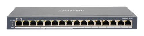 SWITCH HIKVISION GIGABIT CASE METALLICO POE – SOHO 8 GIGABIT POE PORTS, 8 GIGABIT RJ45, 802.3AF/AT,