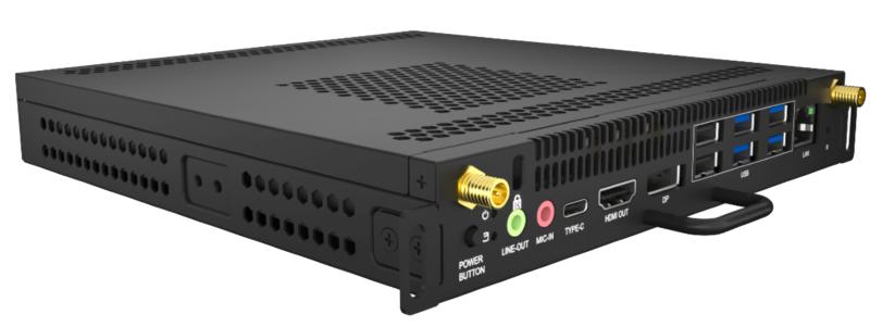 HIKVISION PC OPS INTEL I5-12450H,  8GB RAM, 256 GB SSD, LAN/WIFI, DP/HDMI, BT, WIN 11 ENT, 321200260