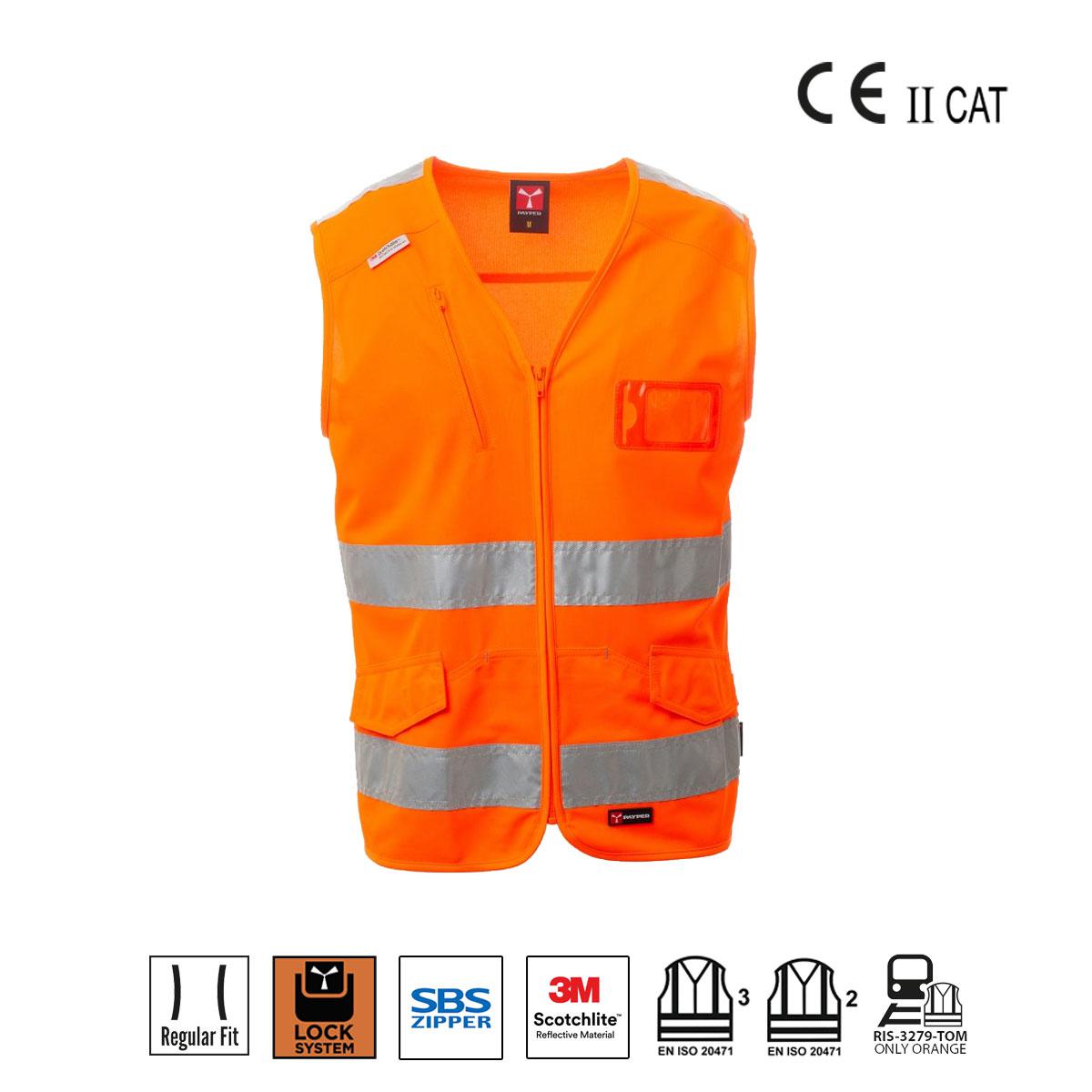EXPERT GILET ALTA VISIBILITA’ CON BANDE PAYPER