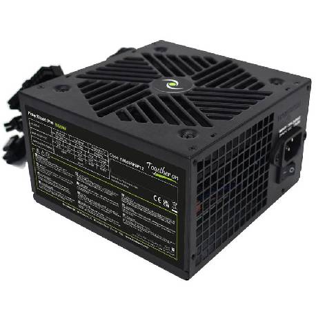 TECNOWARE ALIMENTATORE ATX FREE SILENT 550 W, VENTOLA 120MM, 2xSATA, 1×24 POLI, 1×12 V, 4+4 POLI, 2x