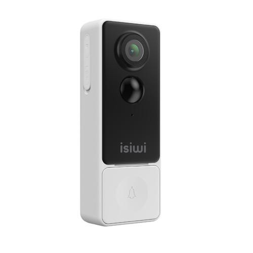 ISIWI CAMPANELLO A BATTERIA WIRELESS DLIN+  2K – 5200 MAH – PIR – SD CARD – AUDIO BIDIREZIONALE