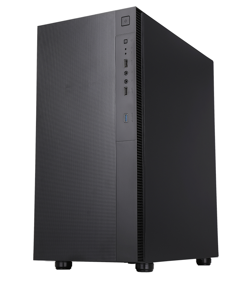 ITEK CASE SYLENT 03 – SILENT MIDDLE TOWER, USB3, 3X12CM FAN,  RIVEST. FONOASSORBENTE