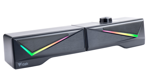 ITEK GAMING SOUNDBAR S101 – RGB, BLUETOOTH, JACK 3.5MM, TOUCH, MODALITA SINGOLA O 2.0