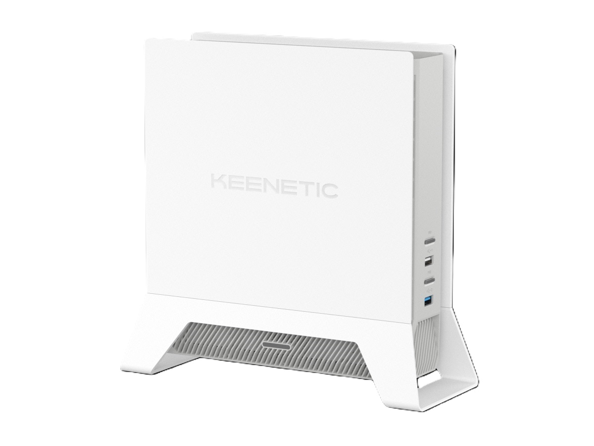 KEENETIC TITAN SE (KN-4210) ROUTER MULTI-GIGABIT WI-FI 7 MESH BE7200 CON SMART SWITCH 5 PORTE (2X2.5