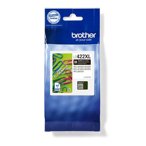 BROTHER CART INK NERO, 422XL, 3000 PAG