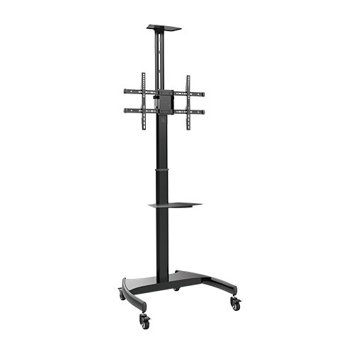 LINK SUPPORTO TV 37-70 FINO A 50 KG REGOLABILE IN ALTEZZA CON RIPIANI E RUOTE
