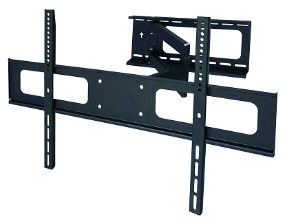 LINK STAFFA A MURO PER TV FINO A 40 KG, DA 32 A 55 FINO A VESA 400X400 CON 3 SNODI ORIENTAMENTO AL