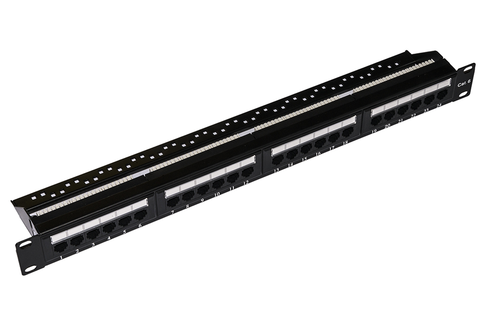 LINK PANNELLO PATCH 19 NON SCHERMATO UTP 24PORTE 8POLI