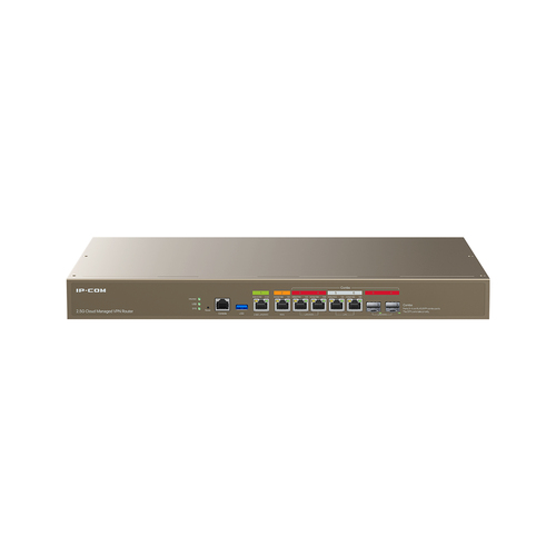 IP-COM ENTERPRISE ROUTER/AP CONTROLLER – 1*2,5GE + 5*GE + 2*SFP