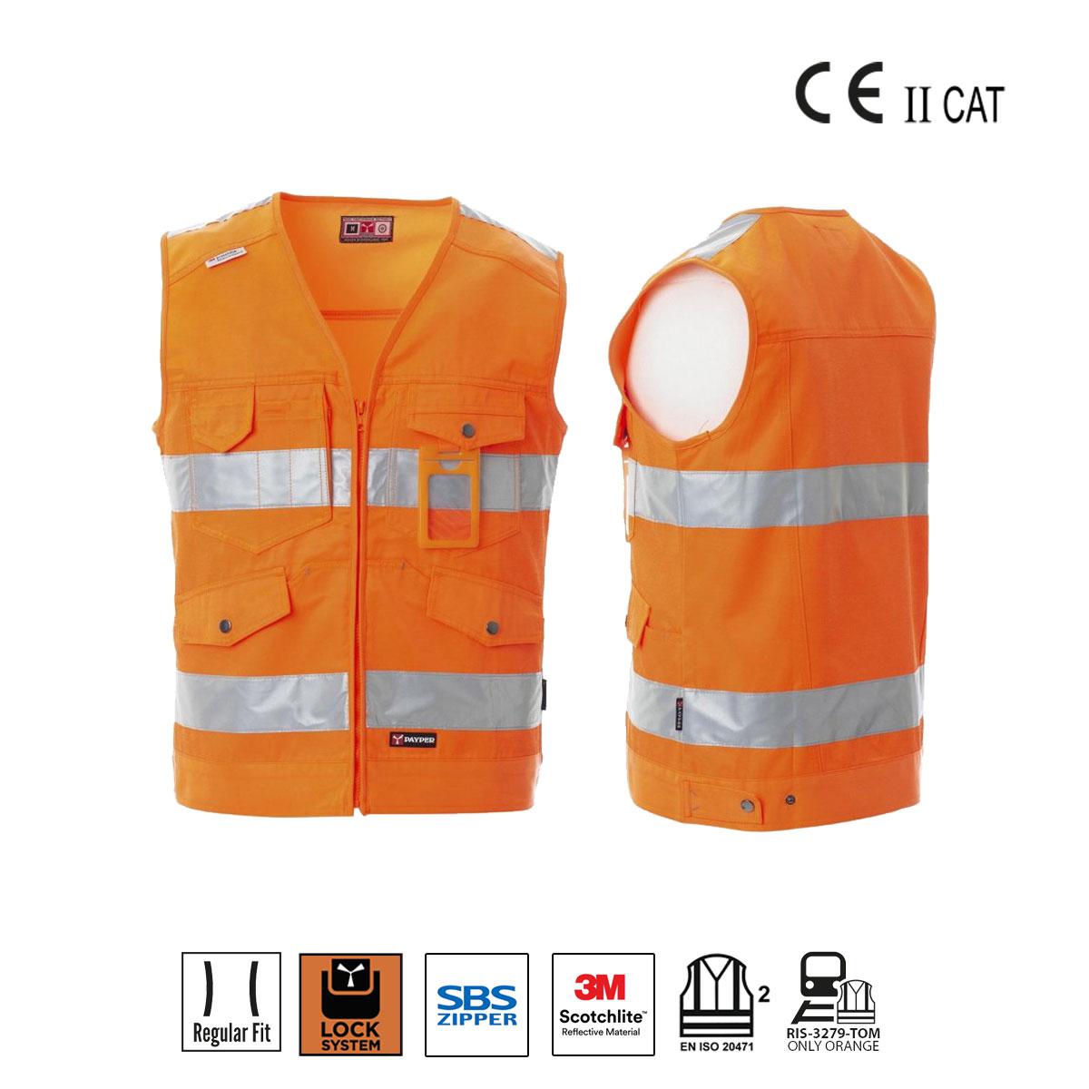 MASTER GILET ALTA VISIBILITA’ PAYPER