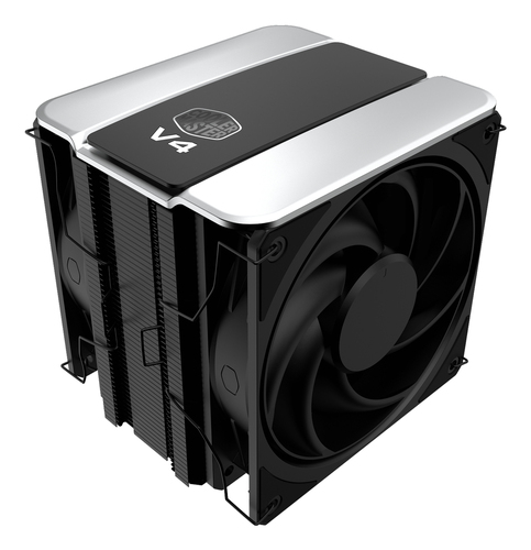 COOLER MASTER V4 ALPHA BLACK IINTEL AMD  2 HEATPIPE CON TECNOLOGIA 3DHP 2 VENTOLE x 120MM DP 240W  G