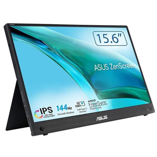 ASUS MONITOR PORTATILE 15,6 LED IPS FHD 3MS 300 CDM, ZEENSCREEN, USB-C / HDMI, 90LM08U0-B02170