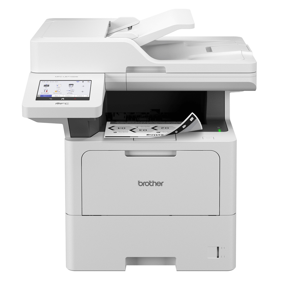 BROTHER MULTIFUNZIONE LASER A4 B/N, 50PPM SCANSIONE FRONTE/RETRO AUTO USB/WIFI 4 IN 1