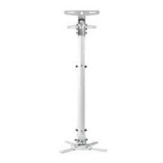 OPTOMA SUPPORTO DA SOFFITTO COLORE BIANCO REGOLABILE DA 576 – 826 mm., CARICO 15 kg
