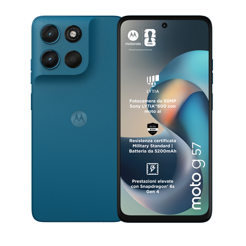 MOTOROLA SMARTPHONE MOTO G57 5G 8+256 TIM CORSAIR GREEN