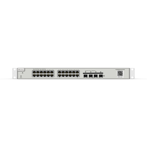 REYEE CLOUD SWITCH MANAGED GIGABIT L3 24 X GE 4 X SFP+ ROUTING STATICO, 19 RACK MOUNT