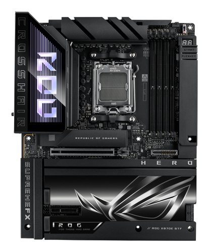 ASUS MB ROG CROSSHAIR X870E HERO BTF LGA1718, X870E, USB4, MB
