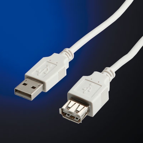 ROLINE CAVO USB2.0 CABLE, A – A, M F, 1.8M
