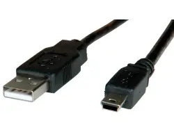 ROLINE CAVO USB2.0 CABLE, A – 5 PIN MINI, M M, 1.8M